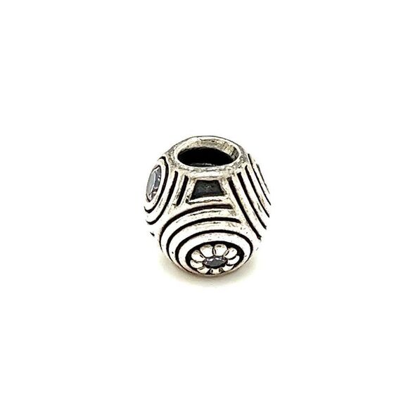 Pandora CZ Scroll Charm - Picture 4 of 6